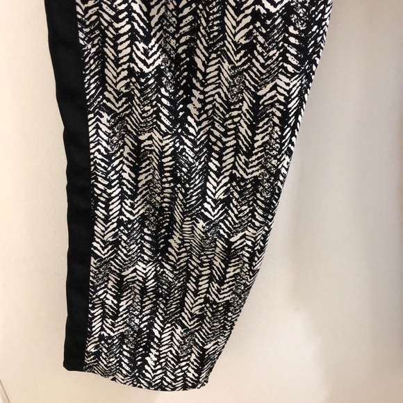 NWT SZ L Vince Camuto Tuxedo Drawstring Pants - Picture 5 of 7